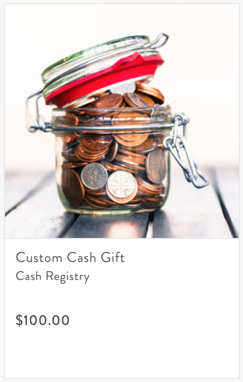 cash gift